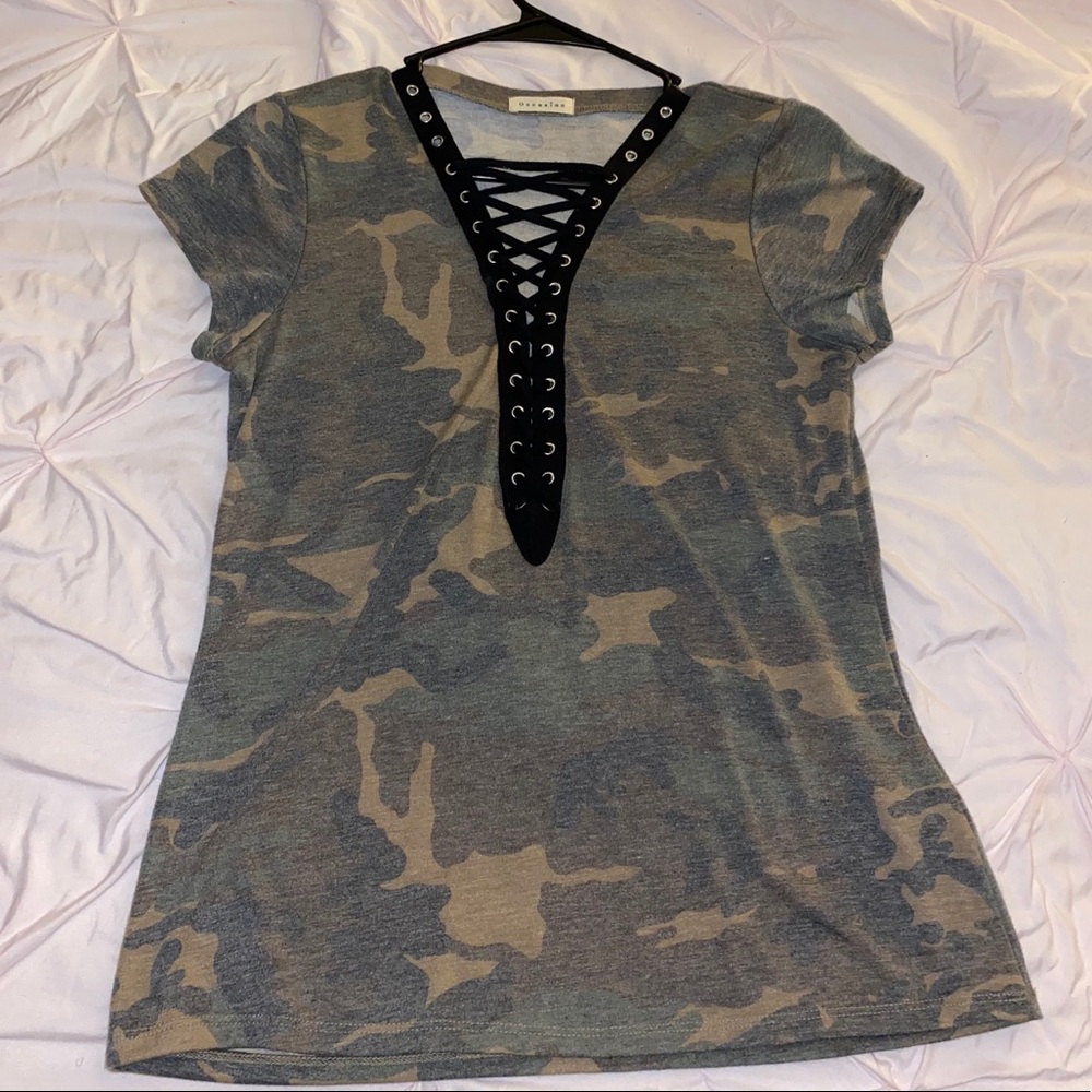 Camouflage T-shirt